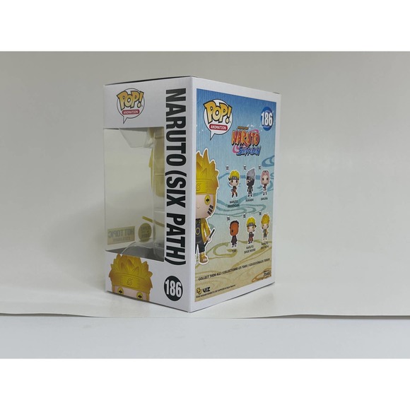Funko Pop 186 Naruto Six Path Glow in the Dark Hot Topic Exclusive - Picture 4 of 14
